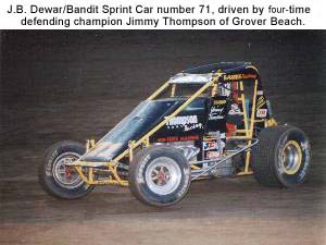 J.B. Dewar/Bandit Sprint Car #71